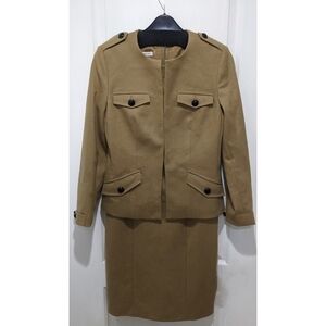 Judith & Charles | 2-Pc Officers Jacket and Dress Set